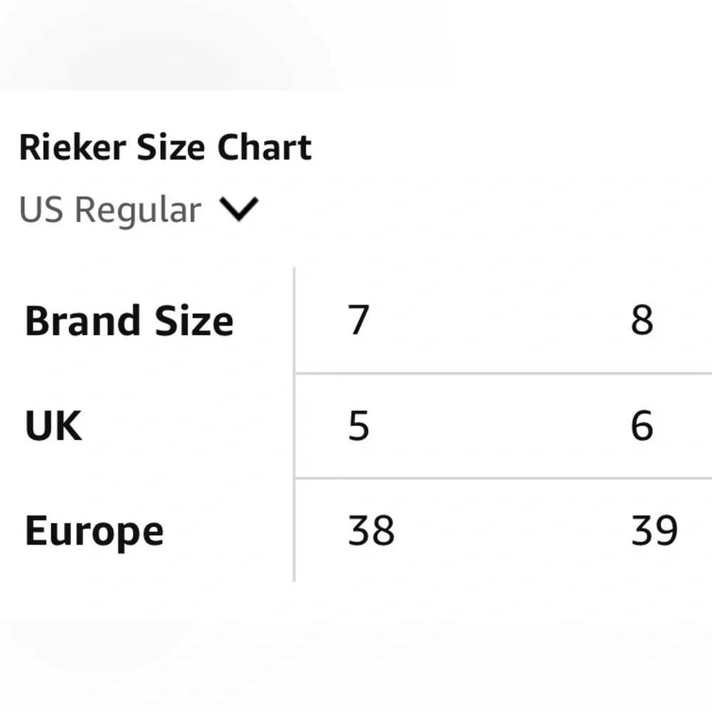 Rieker Silver Leather Closed in Sandal Shoe Women’s Size 39/8